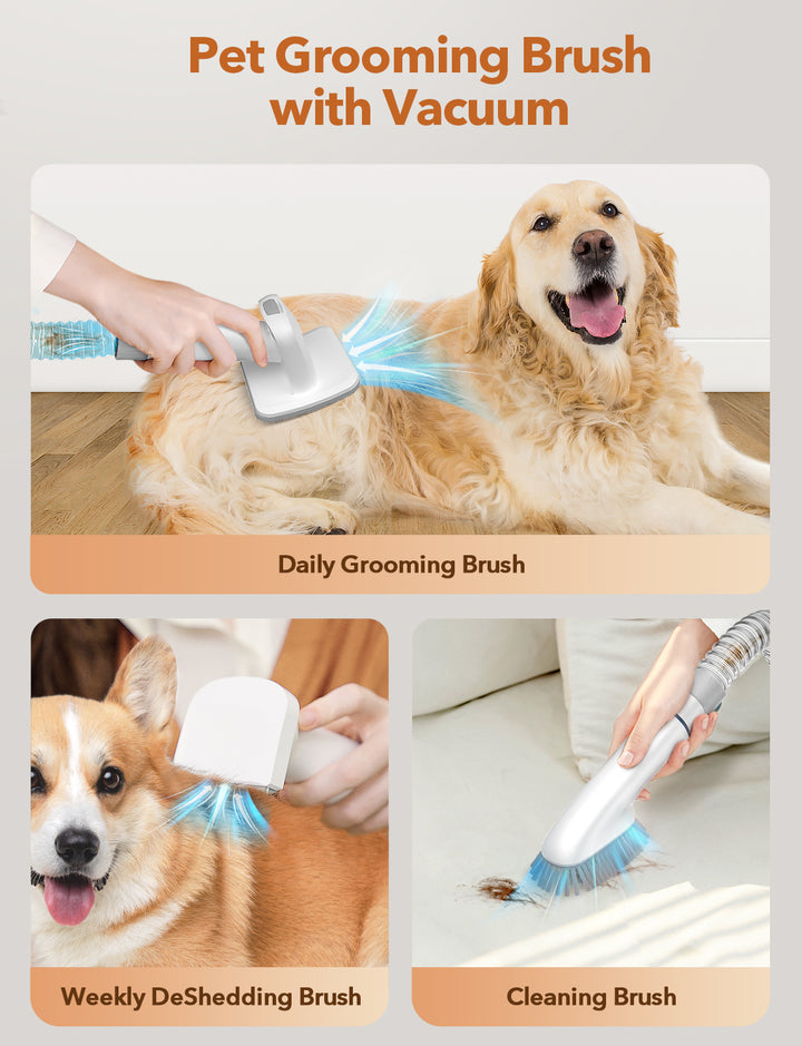 K2 Dog Grooming Vacuum Kit