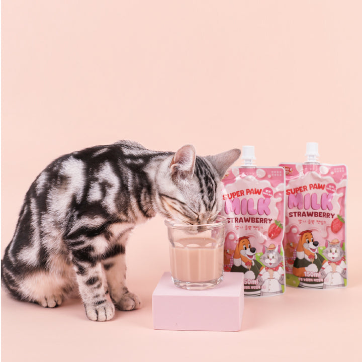 Super Paw Pet Milk (Strawberry)